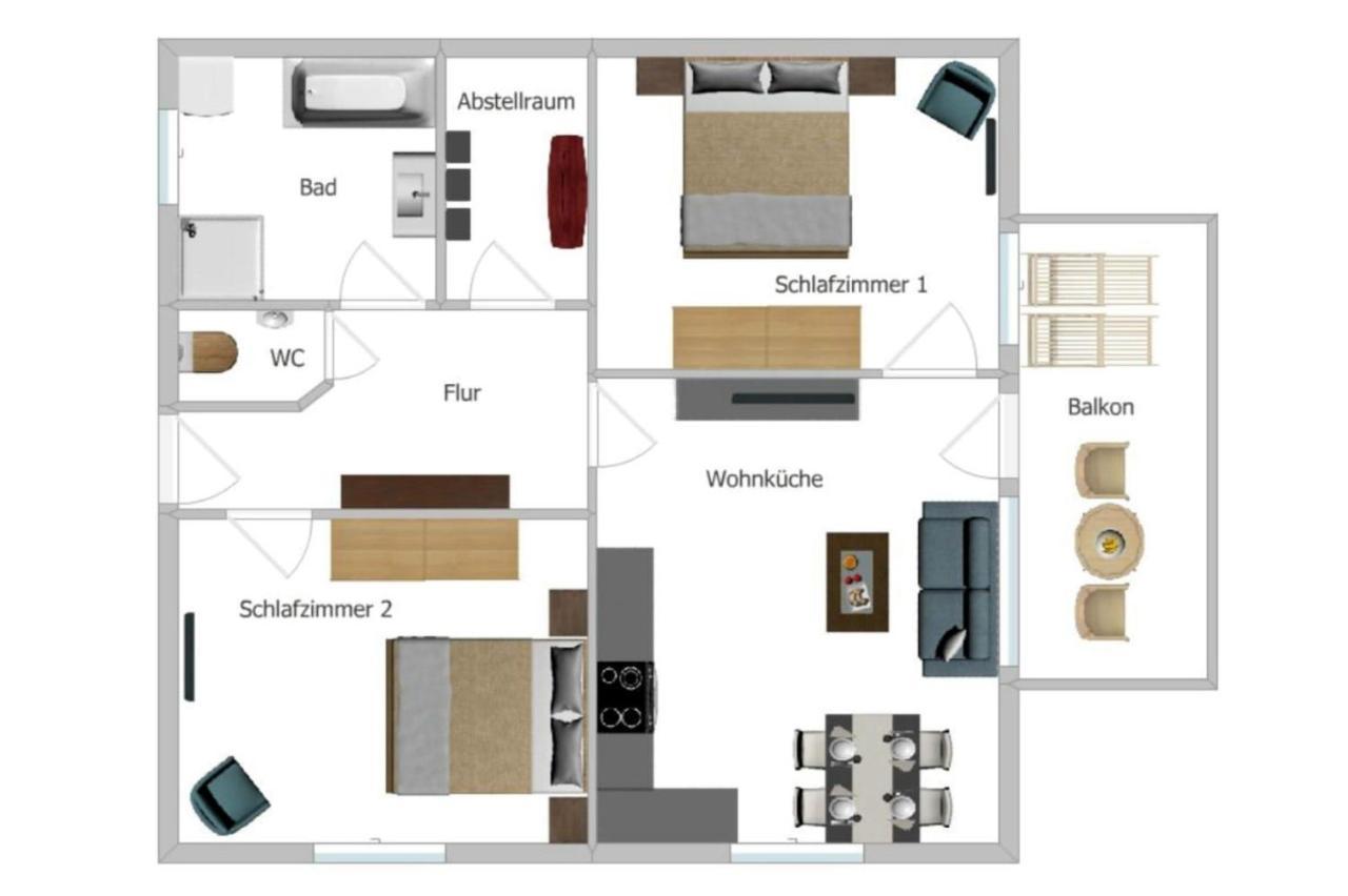 Apartmán Imsterberger Auszeit Exteriér fotografie